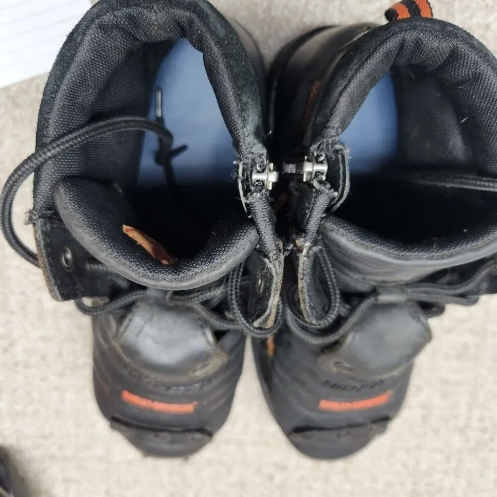Harley Davidson Super Guard Steel Toe Boots Mens Size 8.5 Durable Waterproof